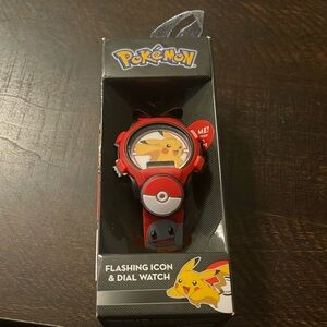 Pokemon Pikachu Yellow‎ and Black Digital Watch